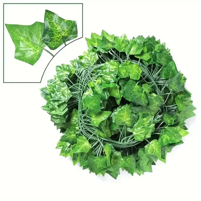 Plantes suspendues artificielles pour la décoration de la pièce, guirlandes de lierre artificiel, ve