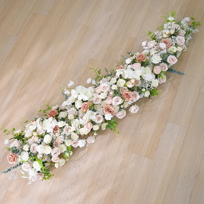 NucleoDecor-Fond de décor de fleur de rose de document de champagne