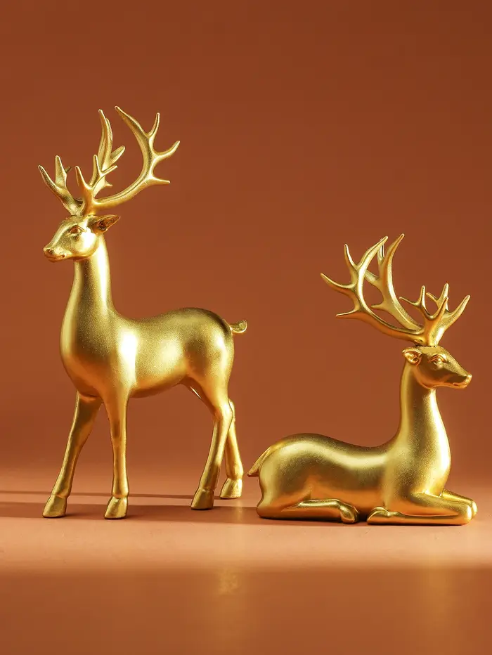 Décoration de Table de noël en forme de renne