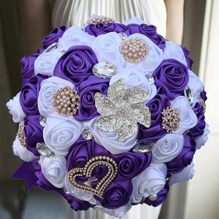 Fleurs Poubelles Artificielles pour la Décoration de la Journée de Léon
