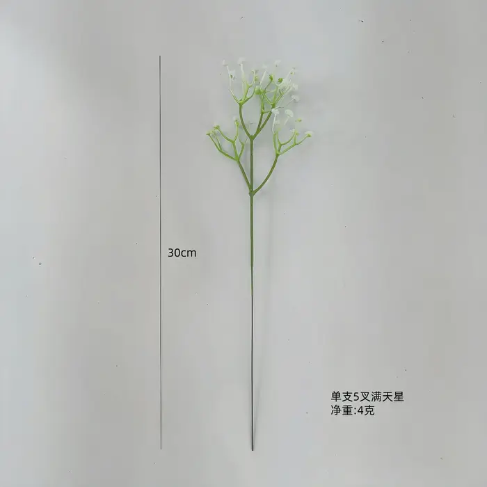 Fleurs artificielles de Gypsophile, fausse verdure pour mariage, fête, décoration intérieure, access
