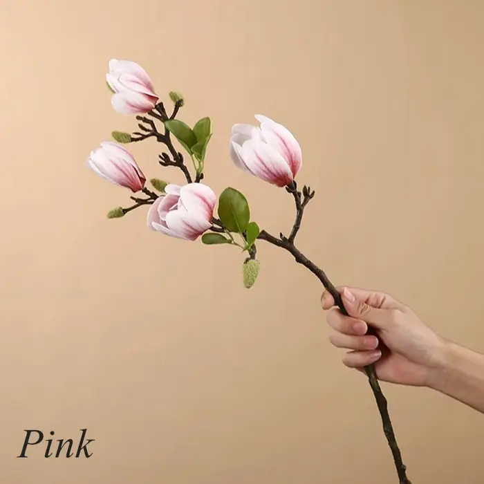 Magnolia fleurs artificielles Simulation