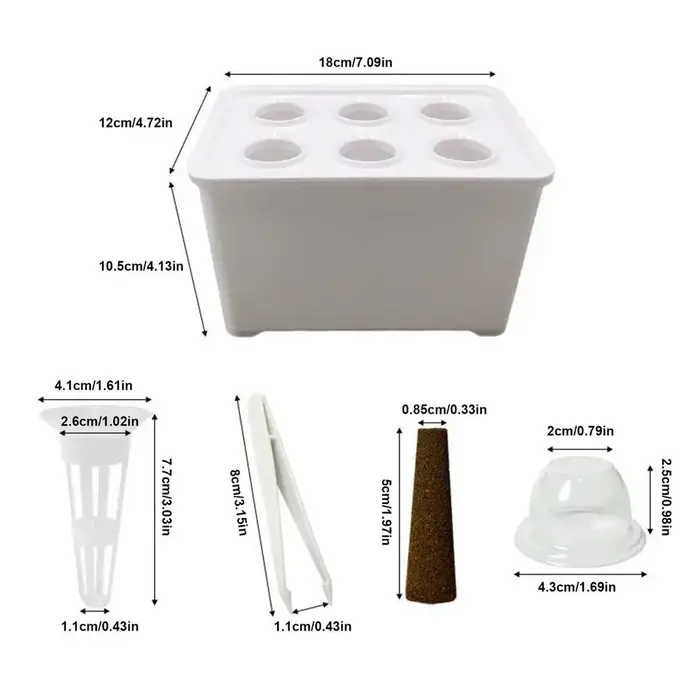 Système de culture hydroponique pour débutants