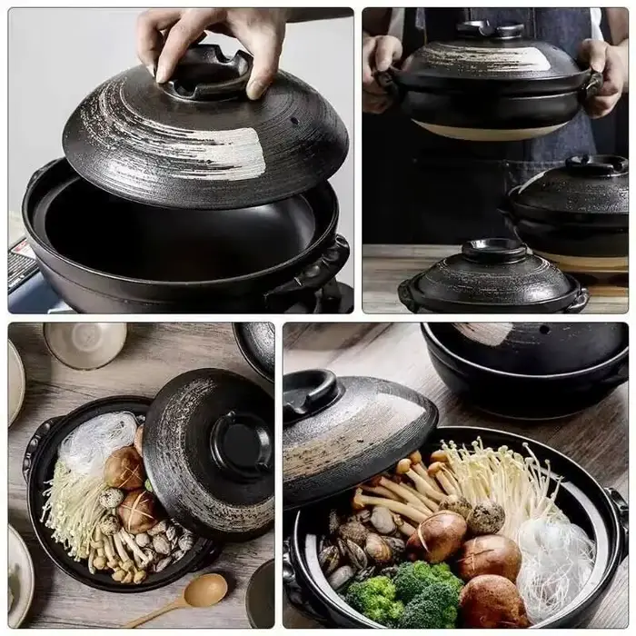 Pot en argile céramique 0
