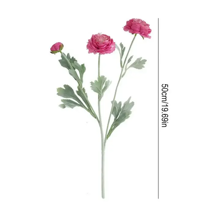 Décoration de fleurs artificielles
