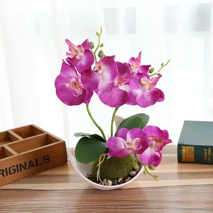 Fleurs artificielles pour décoration de mariage