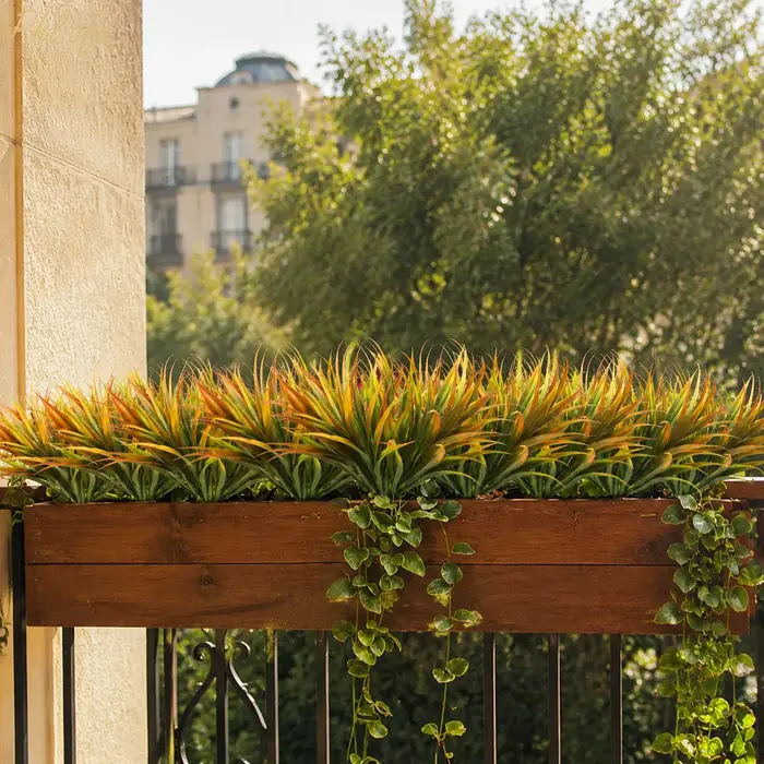 2/8 pièces Plantes artificielles Agave Orchidée, fausses plantes en plastique pour la décoration d'automne de la maison, du jardin, de la table, du bureau, de la cour et de la pièce