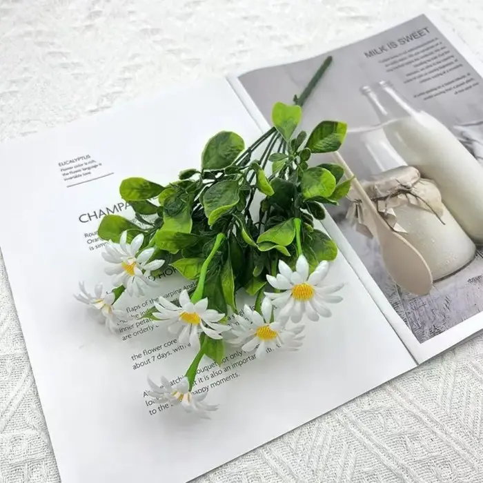 Fausses fleurs artificielles de marguerites