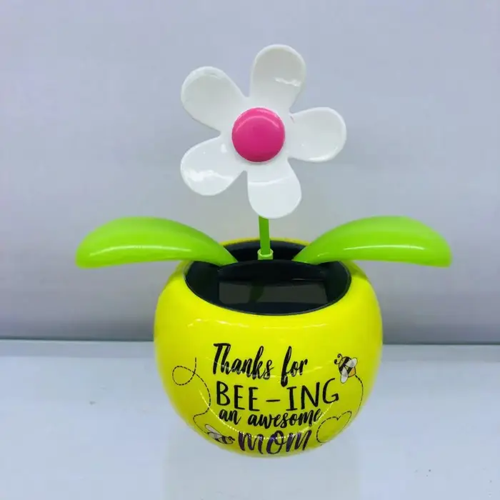 Pot de fleur à énergie solaire