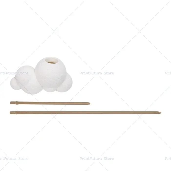 Jardinière d'arrosage en forme de nuage imprimée en 3D
