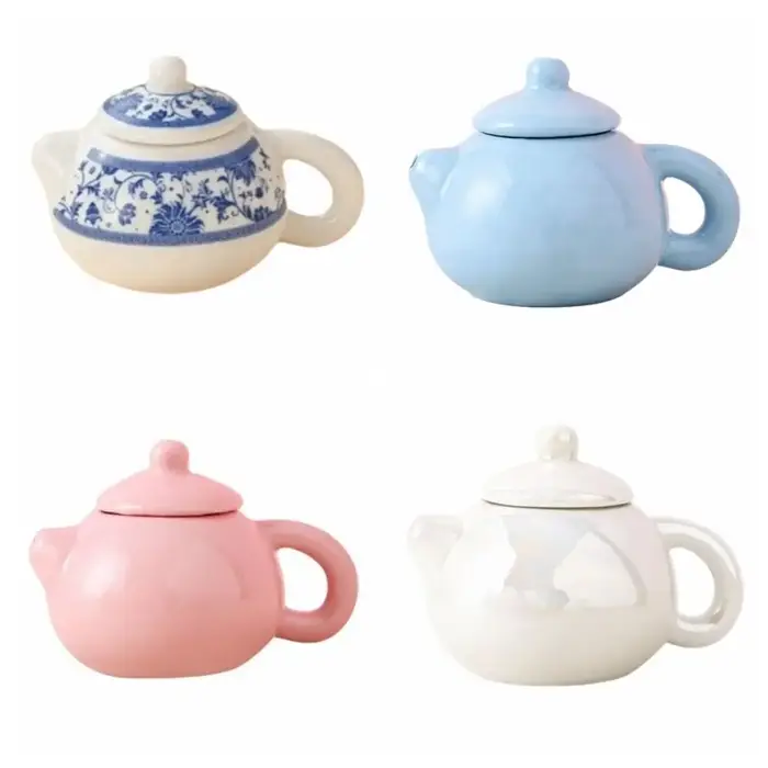 Théière en porcelaine à fleurs de 40 ml