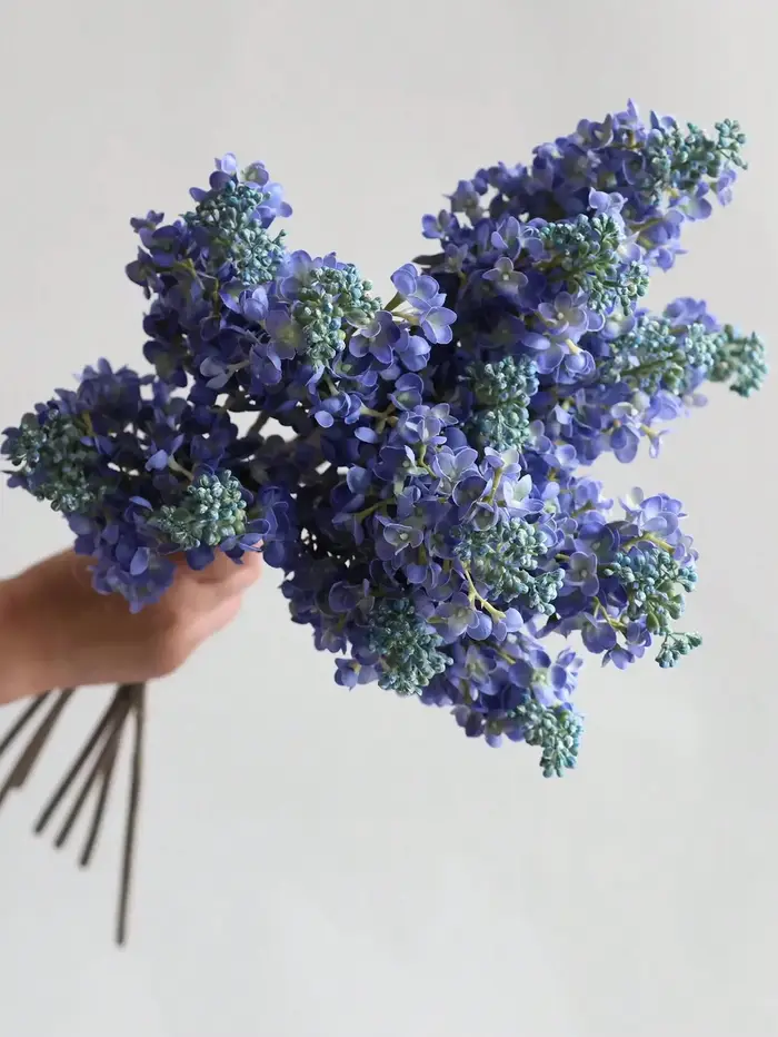 Fleur de lilas artificielles 24.8 pouces