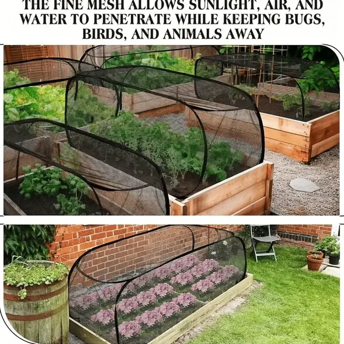 1 ensemble de couvertures pliables pour la protection des plantes
