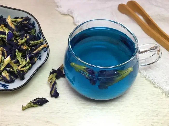 Fleur de pois papillon bleue naturelle séchée de haute qualité pour savon, bougie, matériaux de teinture expérimentale et pigments