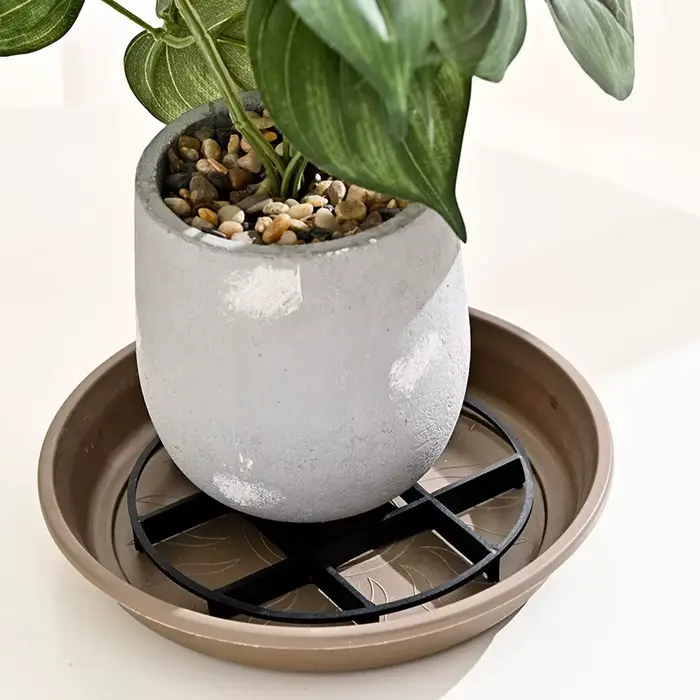 Lot de 10 soucoupes en plastique anti-moisissure pour pots de fleurs