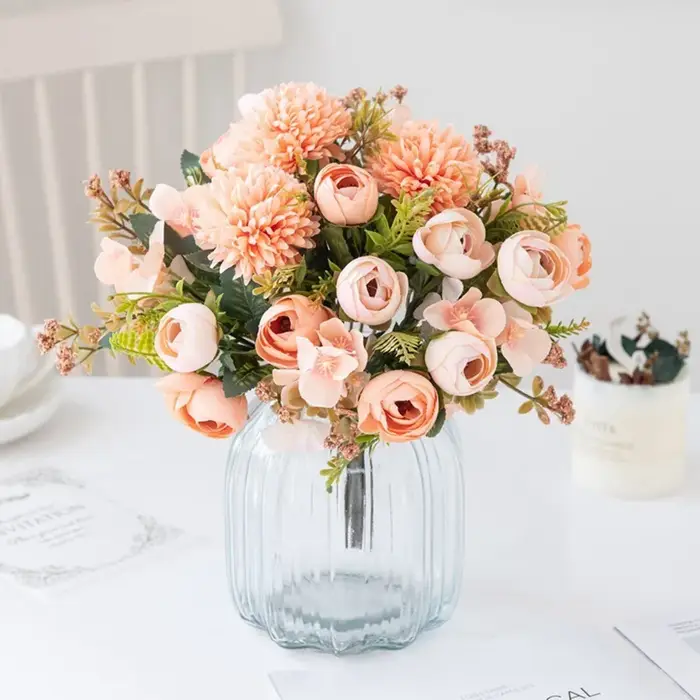 Bouquet de fleurs artificielles