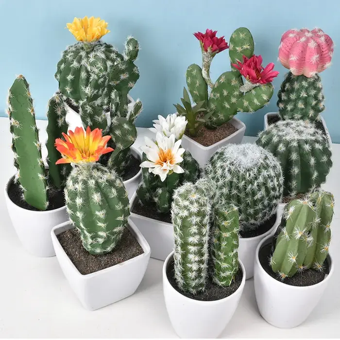 Mini Plantes Artificielles en Pot