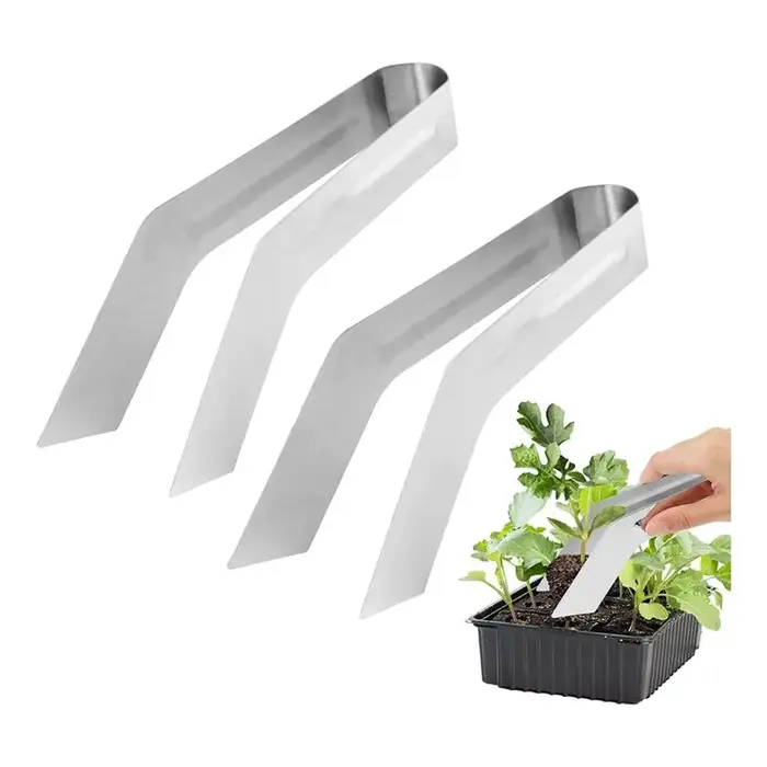 BSEVB- Pince pour plantes de jardin, pince pour repiquer les semis, outil de plantation pour la tran