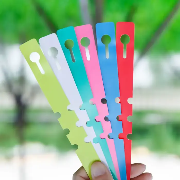Marqueurs de plantes imperméables en plastique, étiquettes suspendues pour plantes de jardinage, out
