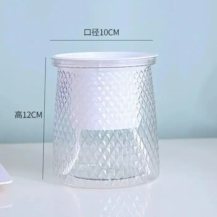 Pot de fleurs hydroponique Transparent à arrosage automatique