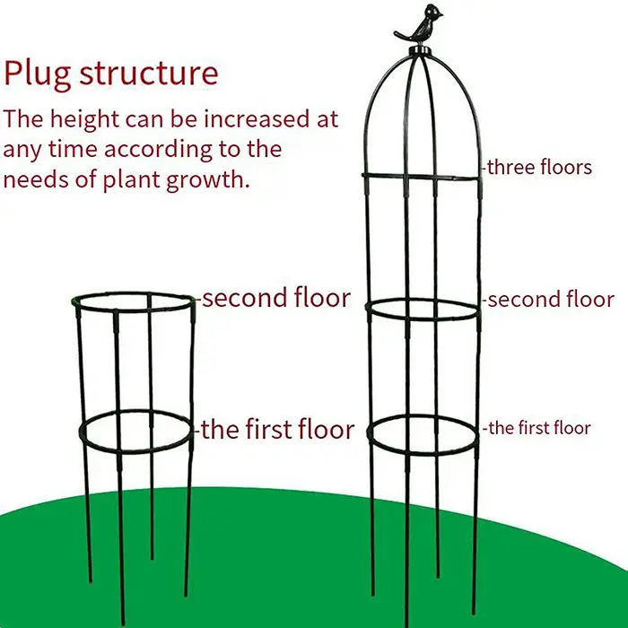 1 Ensemble de treillis de support pour plantes grimpantes