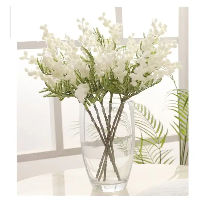 Fausses fleurs artificielles d'acacia 38cm