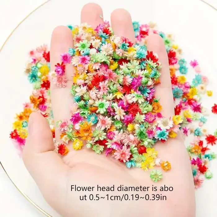Mélange de fleurs artificielles classiques pour l'artisanat – Véritables
