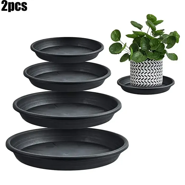 Plateaux pour plantes en plastique
