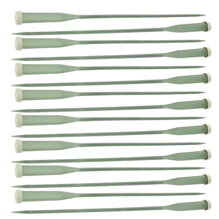 Tubes d'eau floraux en plastique 14.5cm, 25 pièces, supports de tiges de fleurs, bouchons anti-fuite pour orchidées, Roses, fournitures de magasin de fleurs
