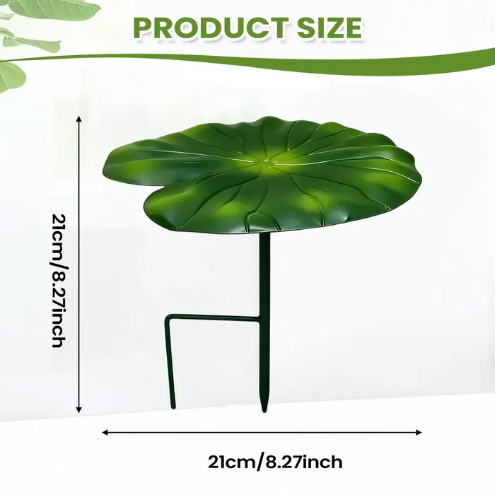 Parasols pour plantes en forme de feuille de 21 cm