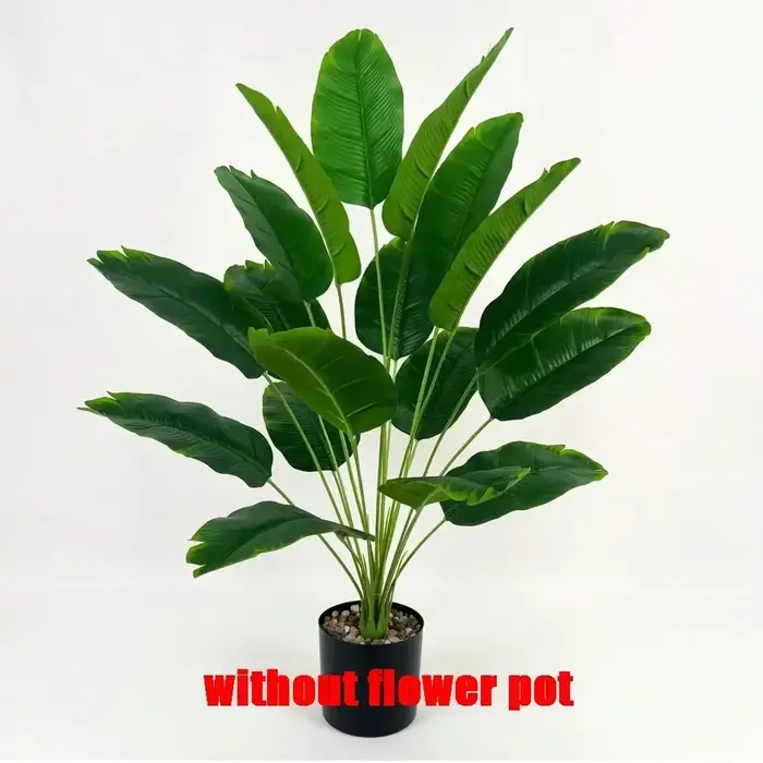 Plantes artificielles géantes de 115 cm, arbre réaliste, verdure pleine et luxuriante, décoration in