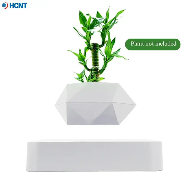 Pot de bonsaï à Air levitant, Pot de fleur rotatif, jardinières, Pot flottant magnétique, plantes en