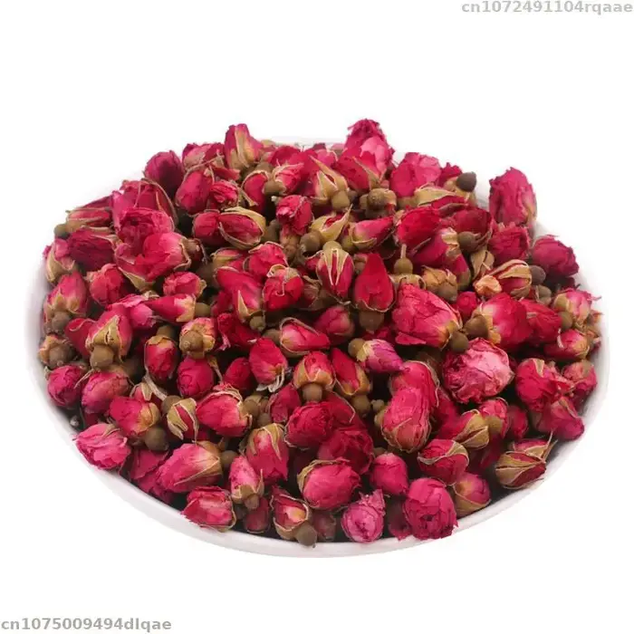 Petites roses séchées naturelles de haute qualité