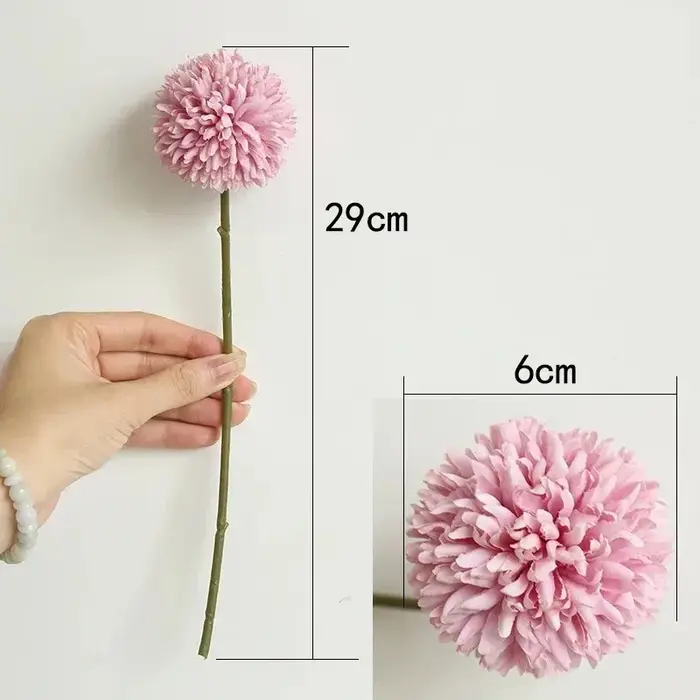 Bouquet de fleurs d'hortensia artificielles