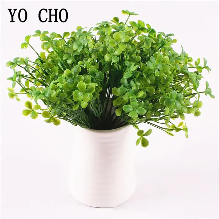 YO CHO – plantes de trèfle vert artificielles