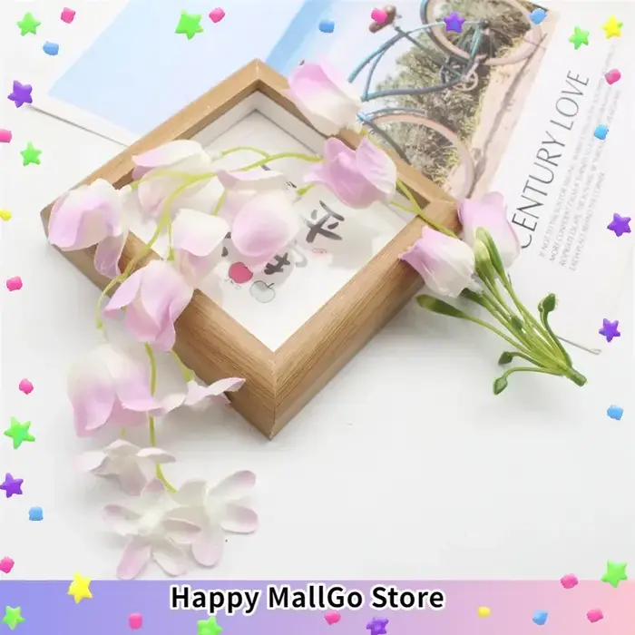 Nouvelle fleur artificielle de muguet pour décoration de plafond de mariage et de banquet