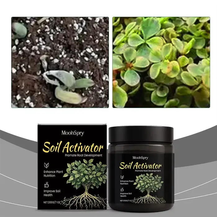 Conditionneur de sol naturel pour plantes en pot