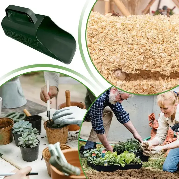 Pelle de jardin avec poignée pour la plantation de plantes succulentes
