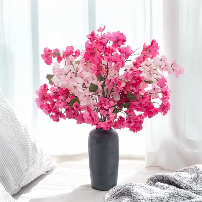 Fleurs artificielles de bougainville de 34 pouces