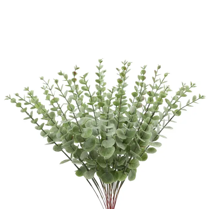 Simulation de fleur artificielle d'eucalyptus doré