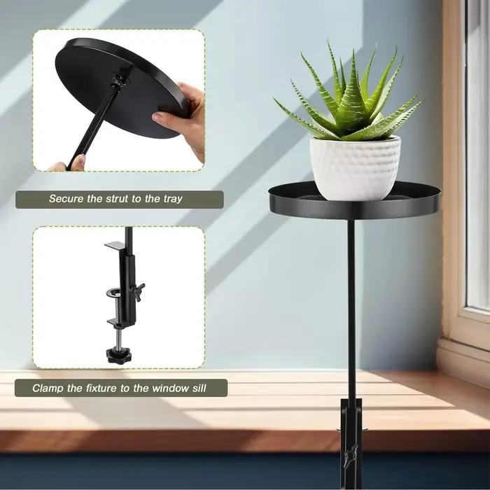 Étagère à plantes pour rebord de fenêtre