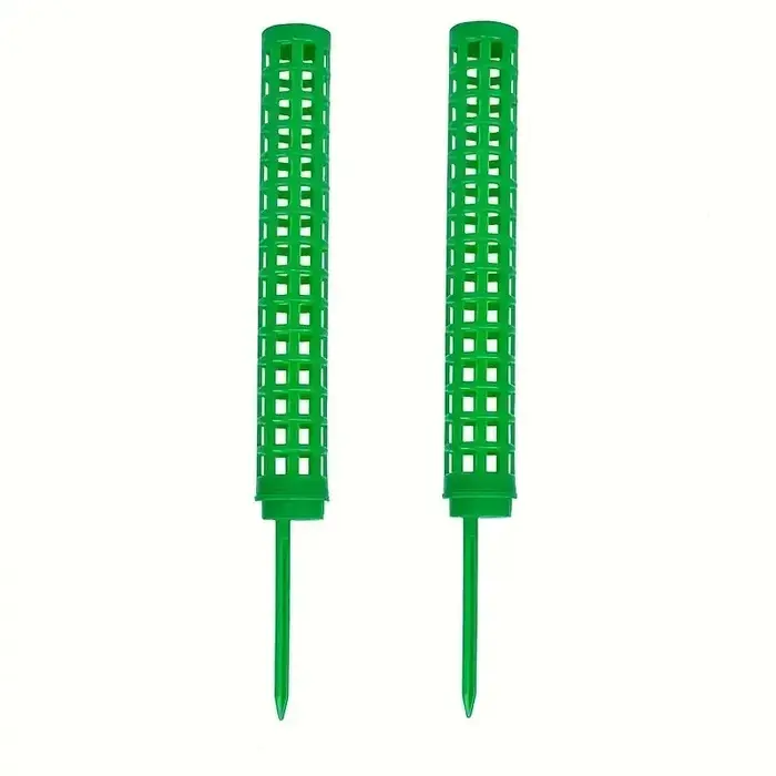 2 poteaux de mousse en plastique
