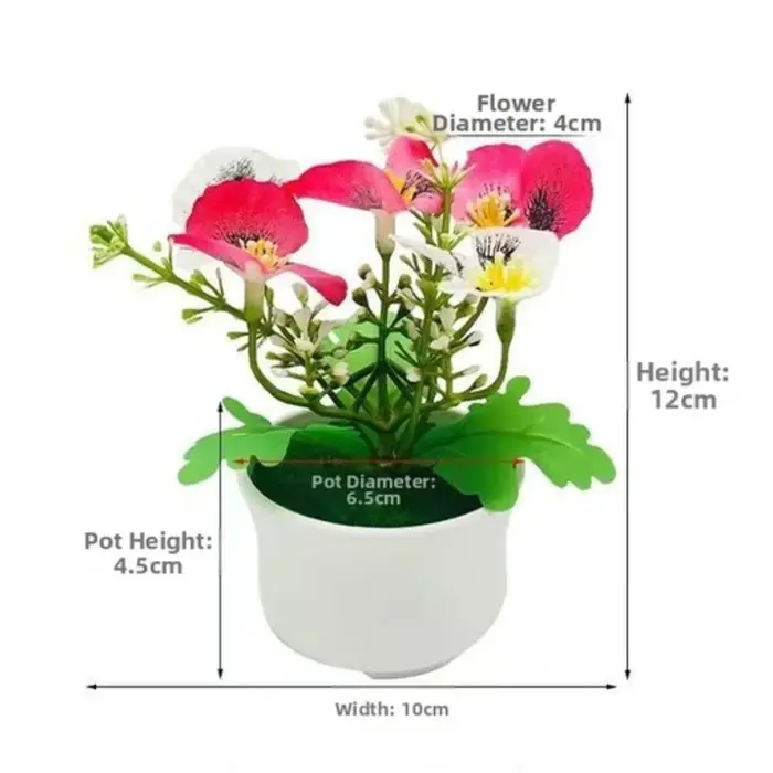 Orchidée Phalaenopsis Artificielle en Pot
