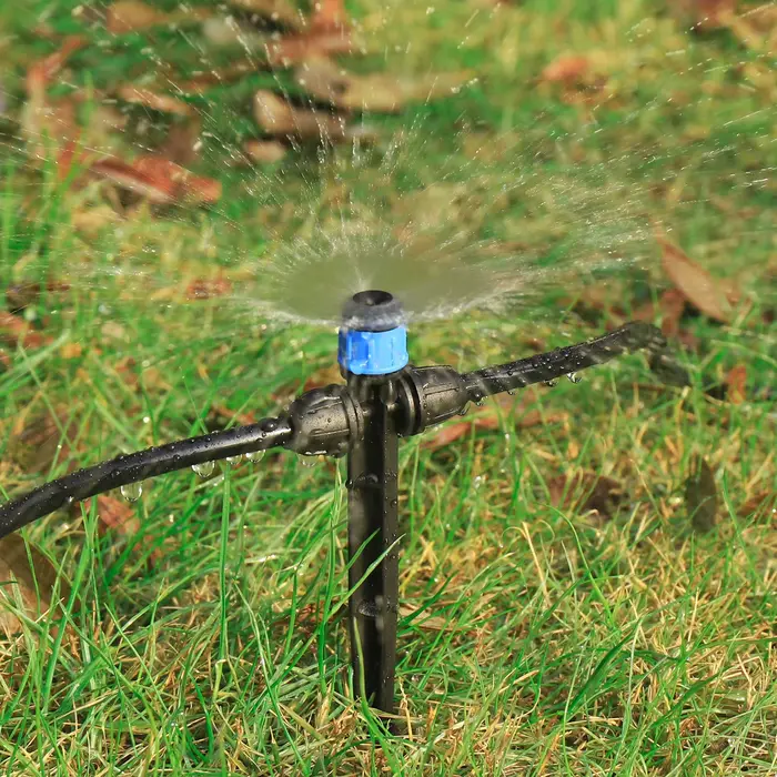 Arroseur goutte-à-goutte à pointes, 10/30 pièces, émetteur de goutte à 8 trous, arroseur à dispersio