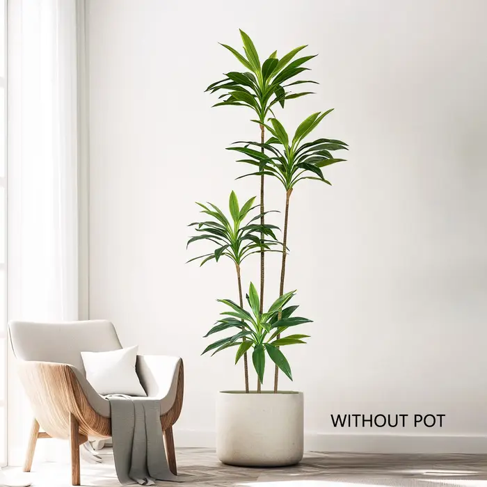 Plante Dracaena verte artificielle 50-225CM