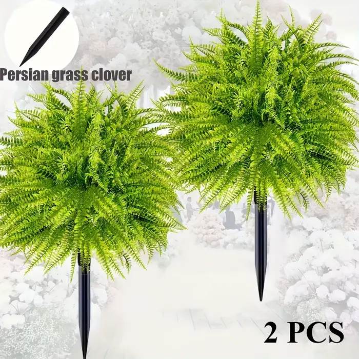 2 pièces - Plante artificielle de 44 cm