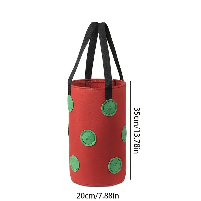 Sac de plantation suspendu pour fraises et tomates