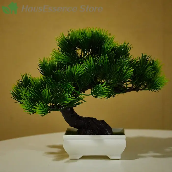 Plantes artificielles en plastique