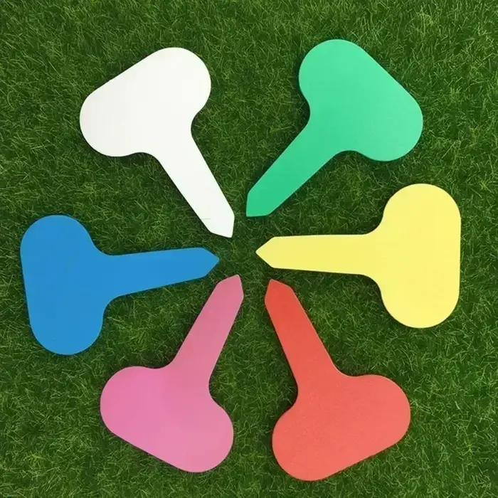Pots de jardin de type T, 50 pièces, plante attro, étiquette en plastique, pépinière, escalade, plan