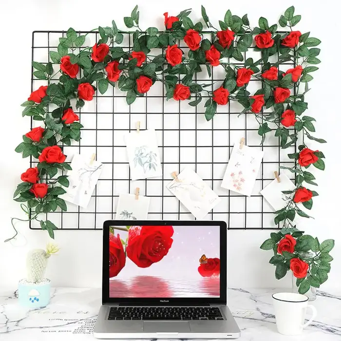 Fleurs de roses artificielles pour mariage